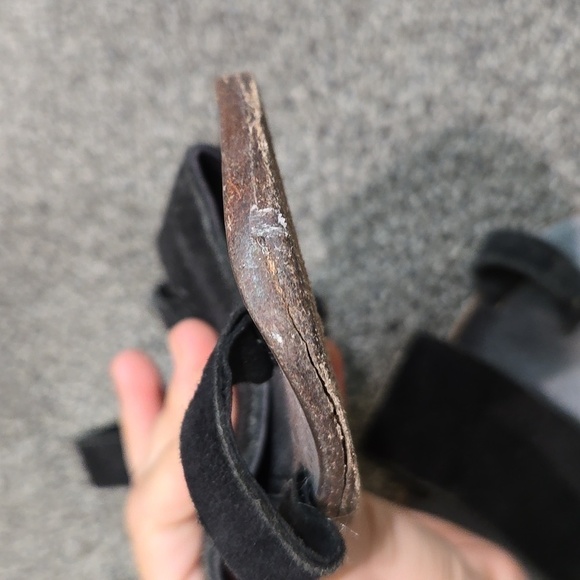 Free People Women Gladiator Suede Loop Toe Sandals Flats shoes sz 39/8.5-9 - Picture 14 of 14